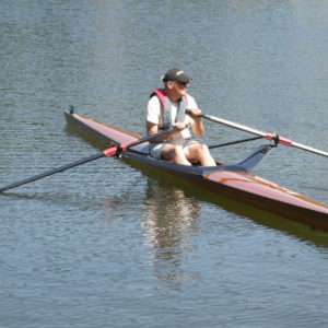 A Dragonfly Rowing Shell