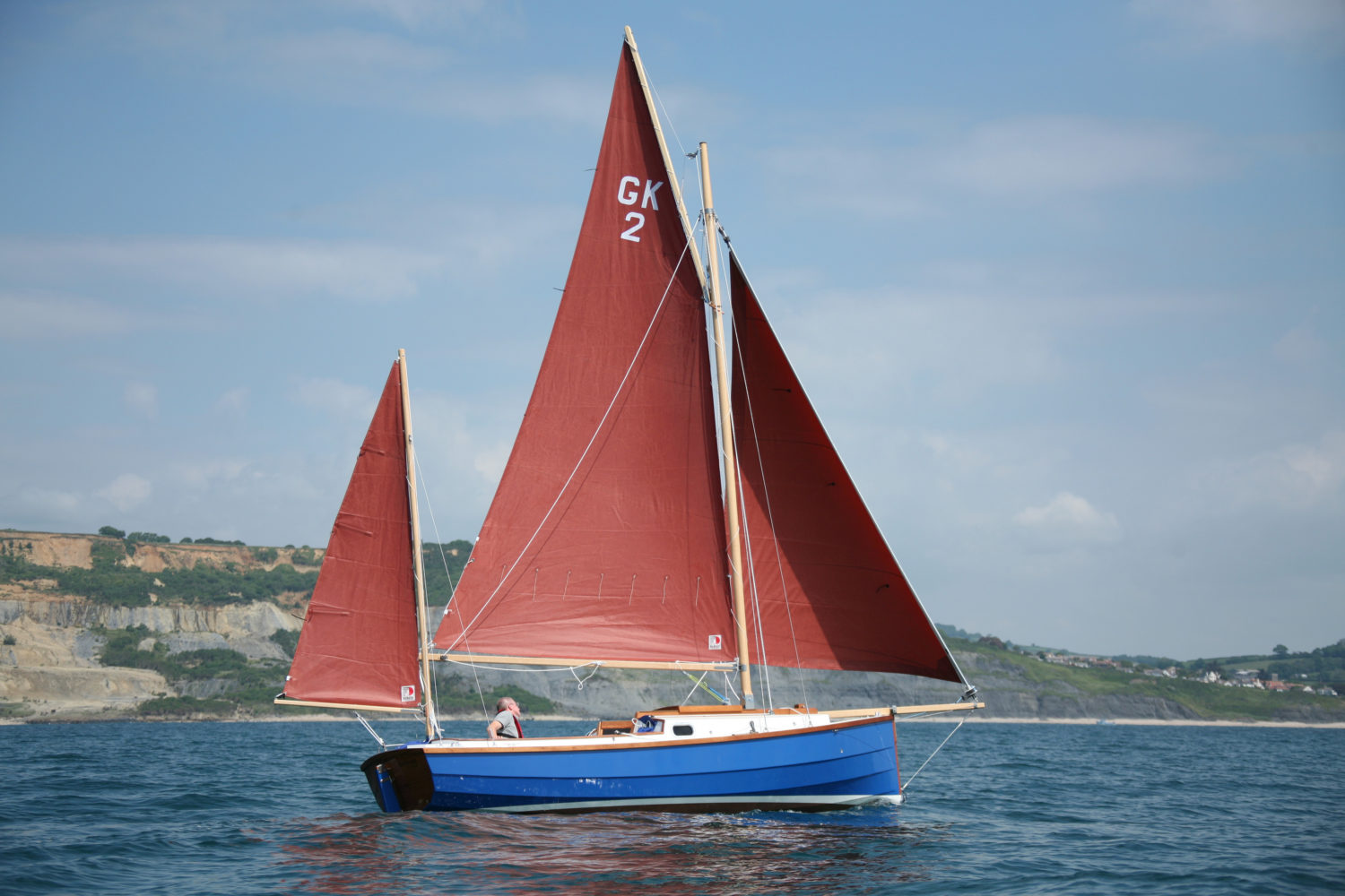 small ketch sailboat