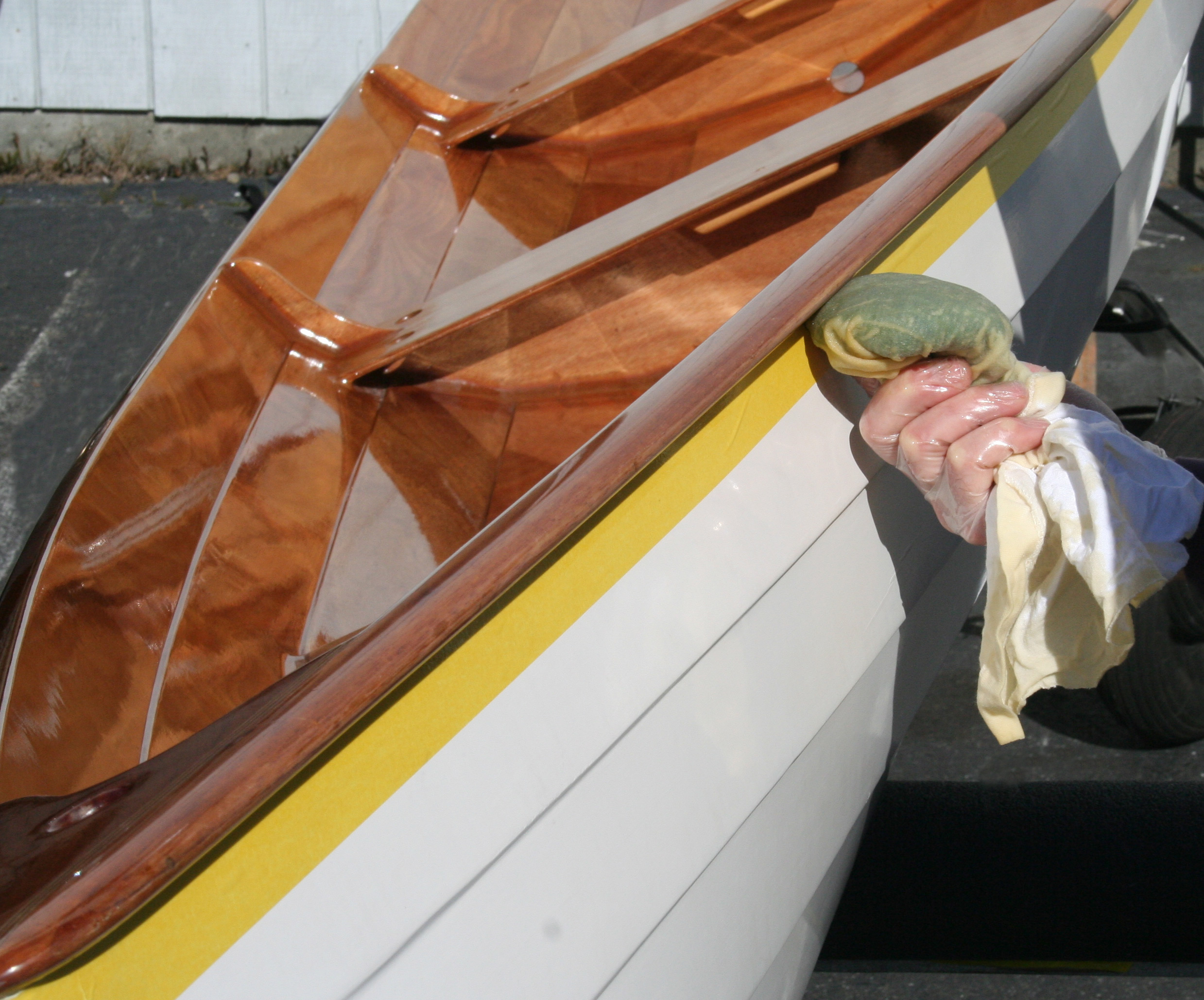 Wiping Varnish Small Boats Monthly