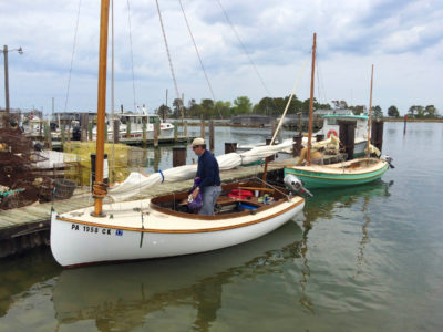 OBADIAH and SLIP JIG arrive at the canoe dock in Ewell.