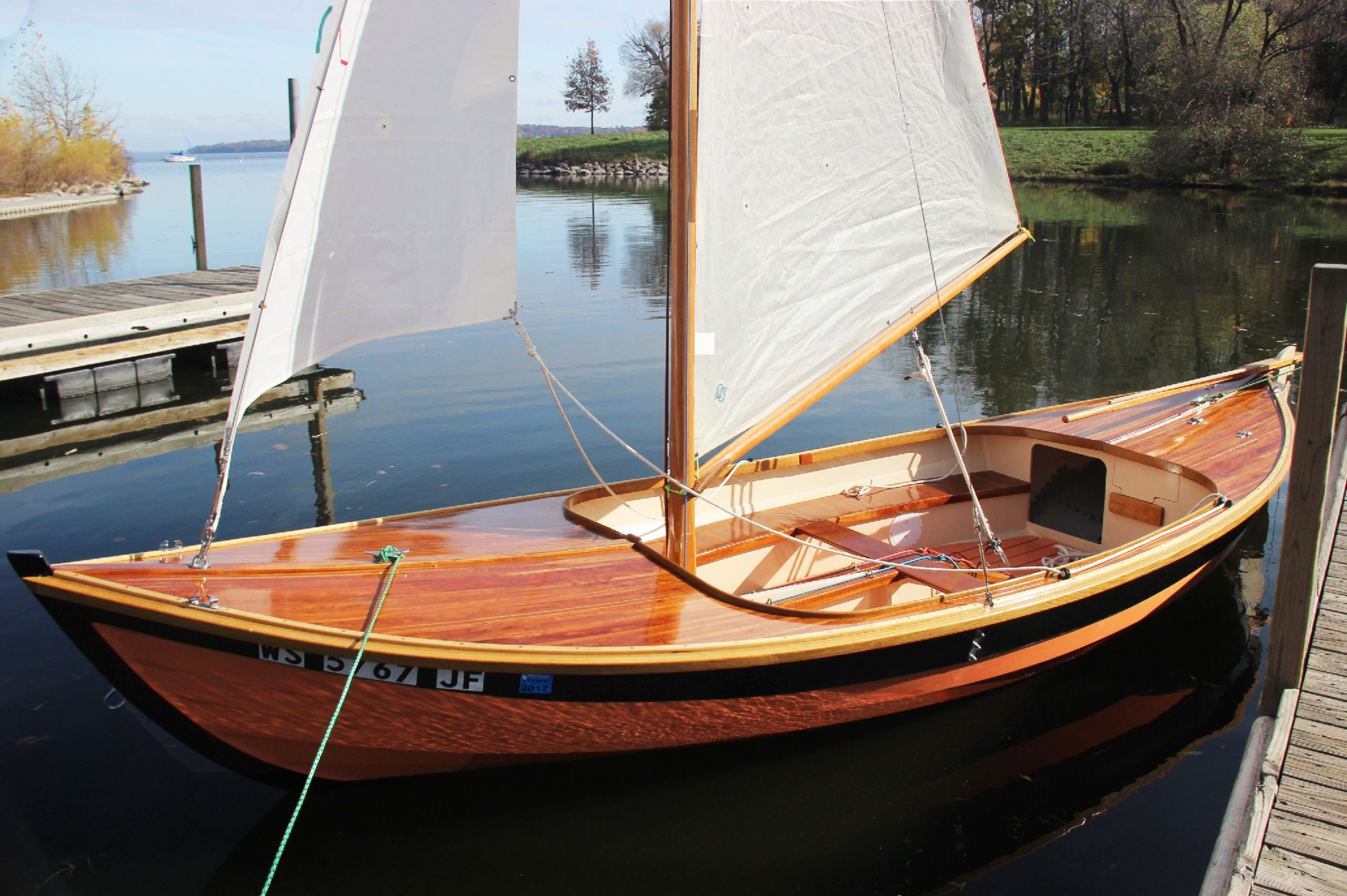 small sloop sailboat