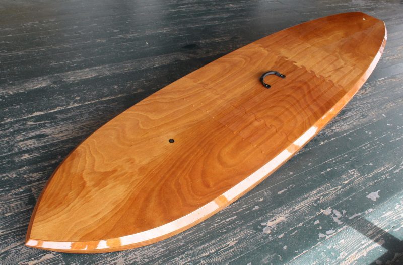 The beveled side, a carry-over from some of Pygmy's kayaks, gives the All-Rounder a distinctive look.