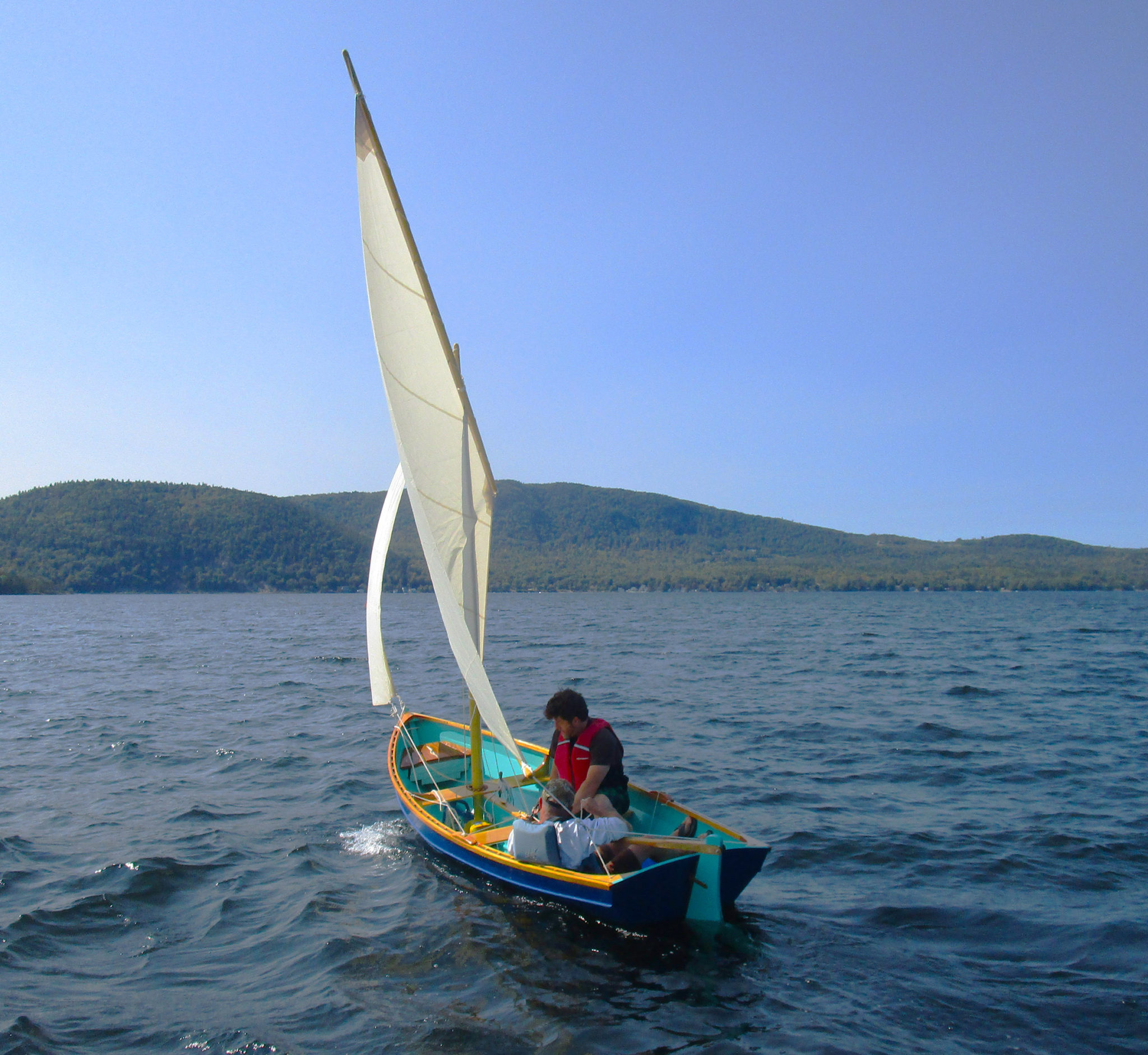 pooduck skiff sailboat