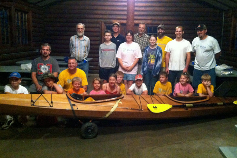 Kinship of Morrison County, an organization in Little Falls, MN provides adult mentors for children of single-parent families. Gene and Barb helped with a canoeing, bicycling, and hiking triathlon, then gave a presentation about their kayak trip and the value of service to others.