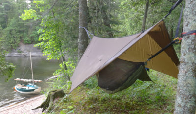 The Blackbird XLC and the Thunderfly are a good match for a steep shoreline and a narrow beach.