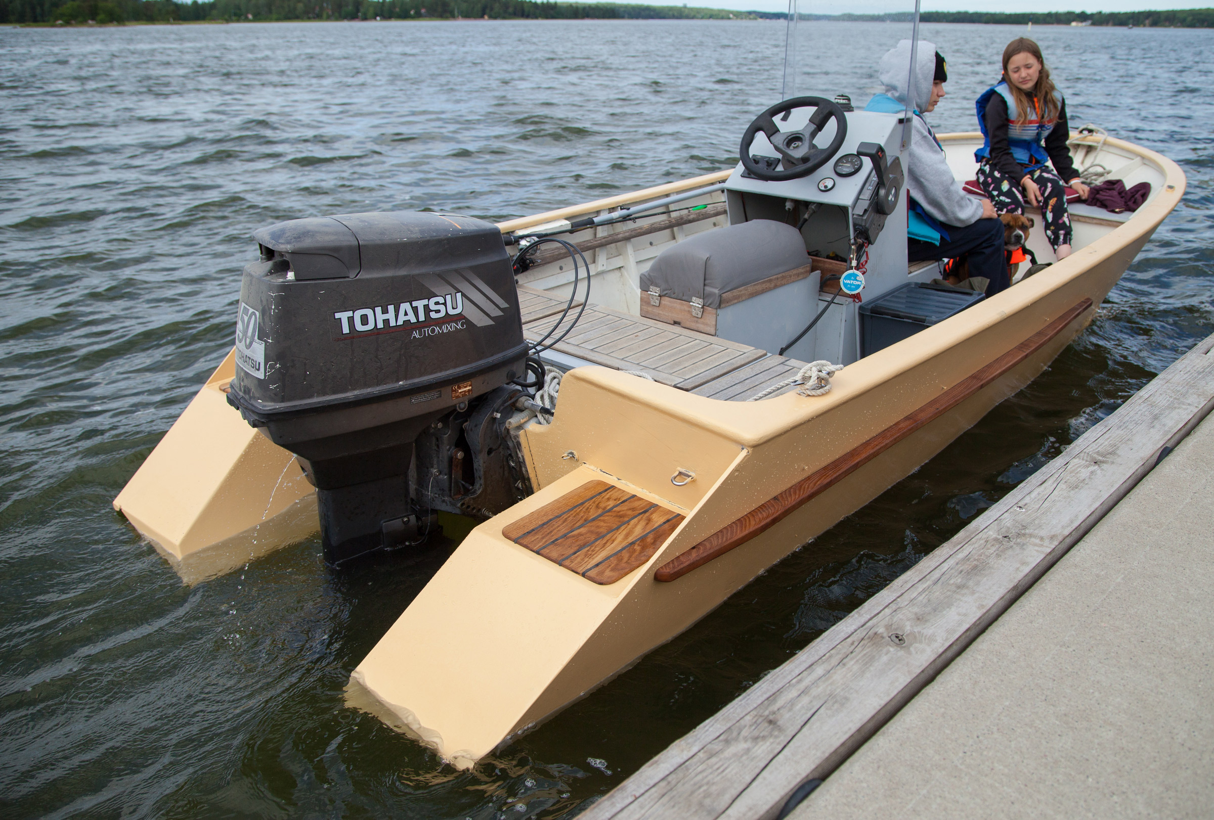 transom extensions - small boats magazine