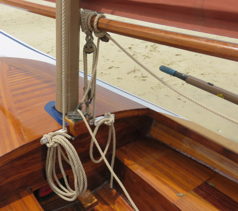 The P.O.S.H. line splices well, coils neatly, and looks right on a wooden boat.