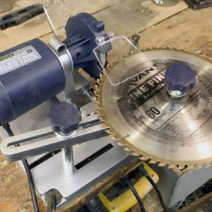 Circular-Saw-Blade Sharpener