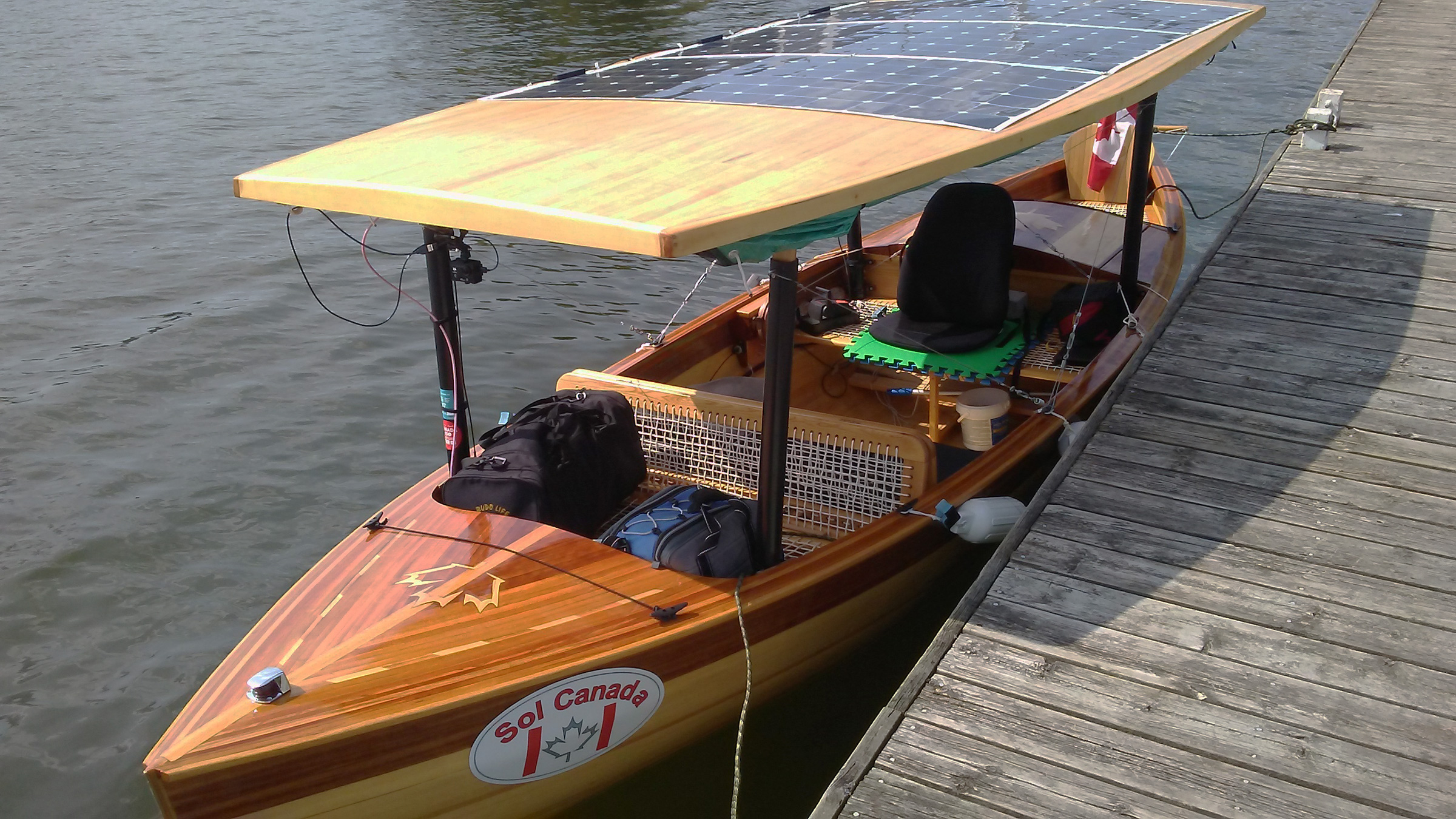 Why solar-powered canoes could be good for the future of the