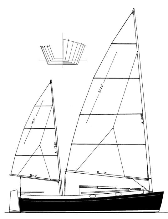 building a sharpie sailboat