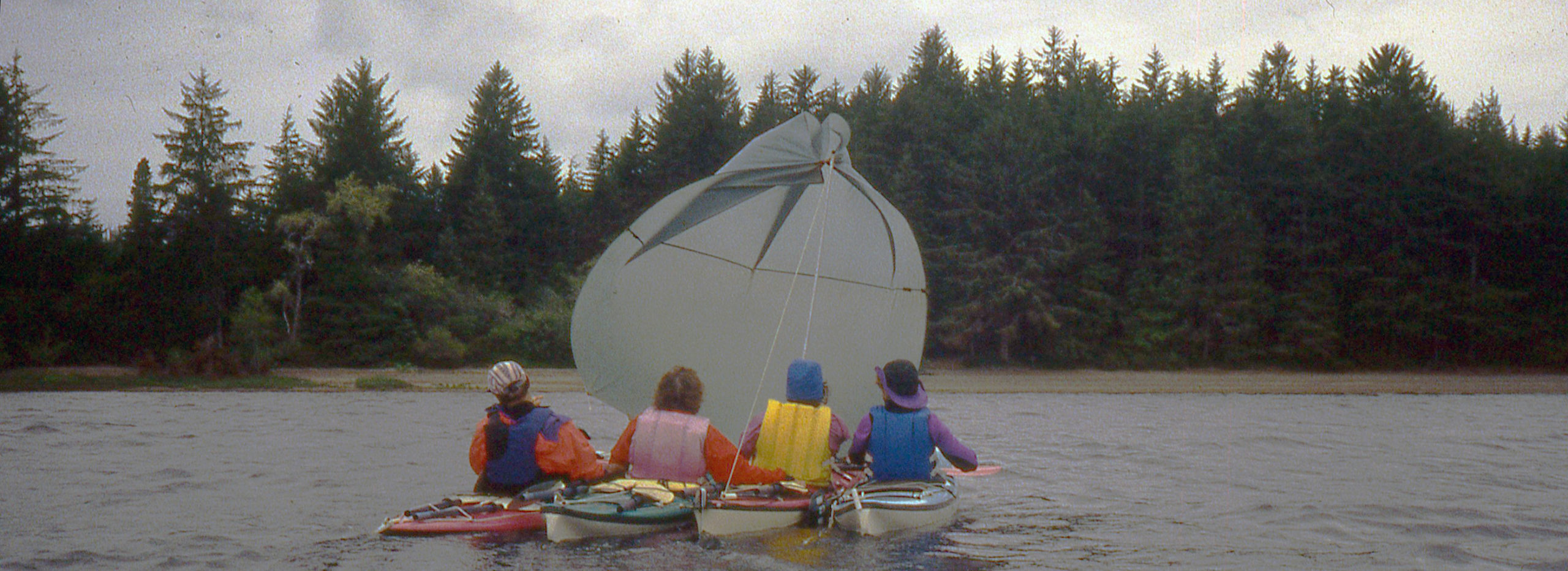 A Light-Blue Tarp