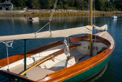 CRACKER JACK, Part of the WoodenBoat waterfront fleet.