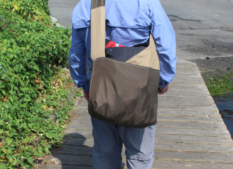 Men's Crossbody Bag In Faux Leather One Shoulder Shoulder Strap Solo  Soprani