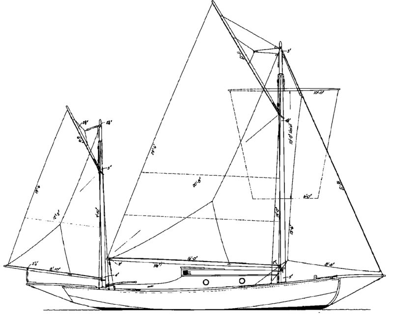 small sailboat rudder design