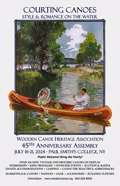 45th Annual Wooden Canoe Assembly 2024