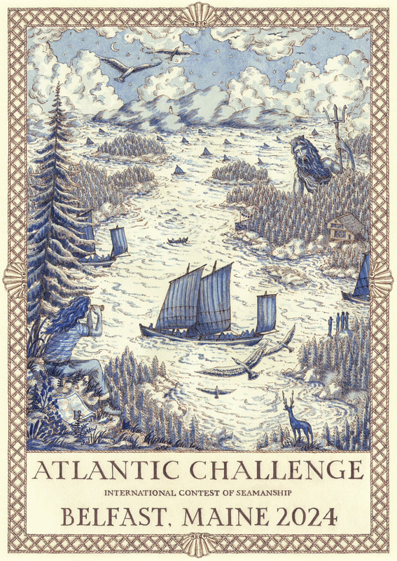 Atlantic Challenge 2024 Poster