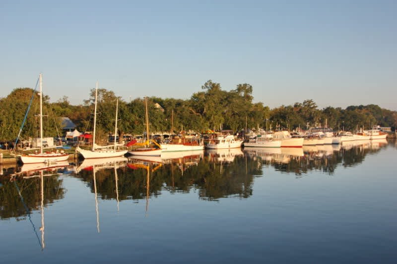 Wooden Boat Festival in Madisonville, Louisiana