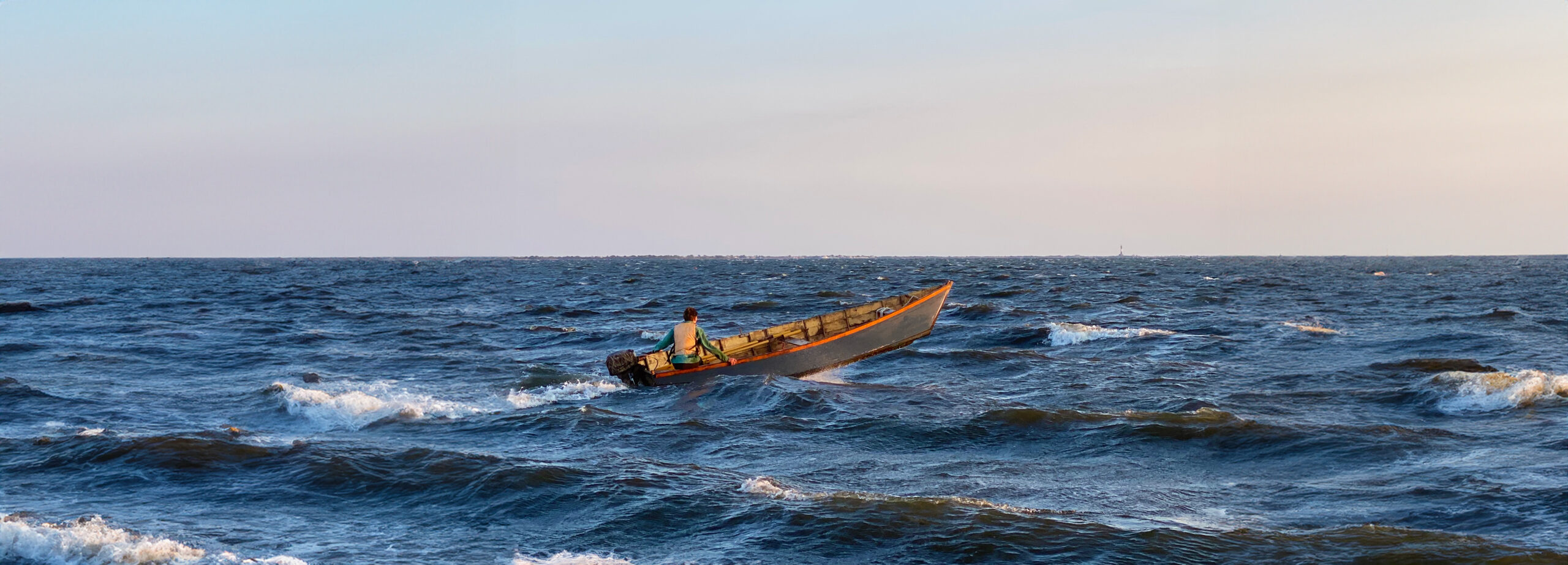 A United Nations Flat-Bottomed Skiff