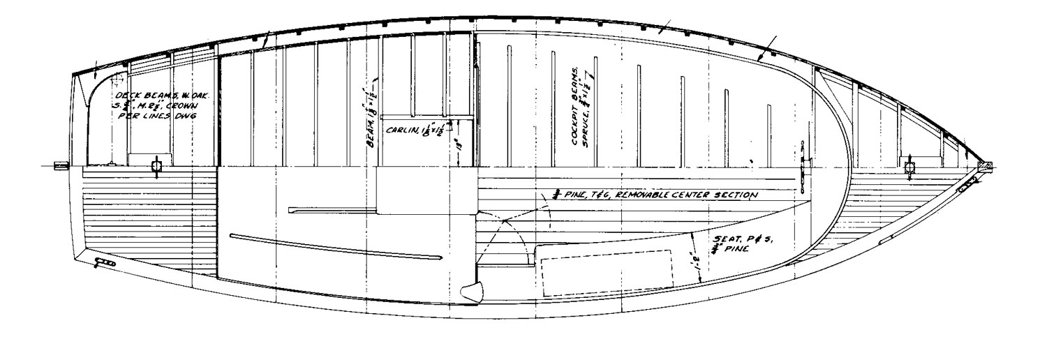 Arrangement plan for the Zimmer utility launch design.