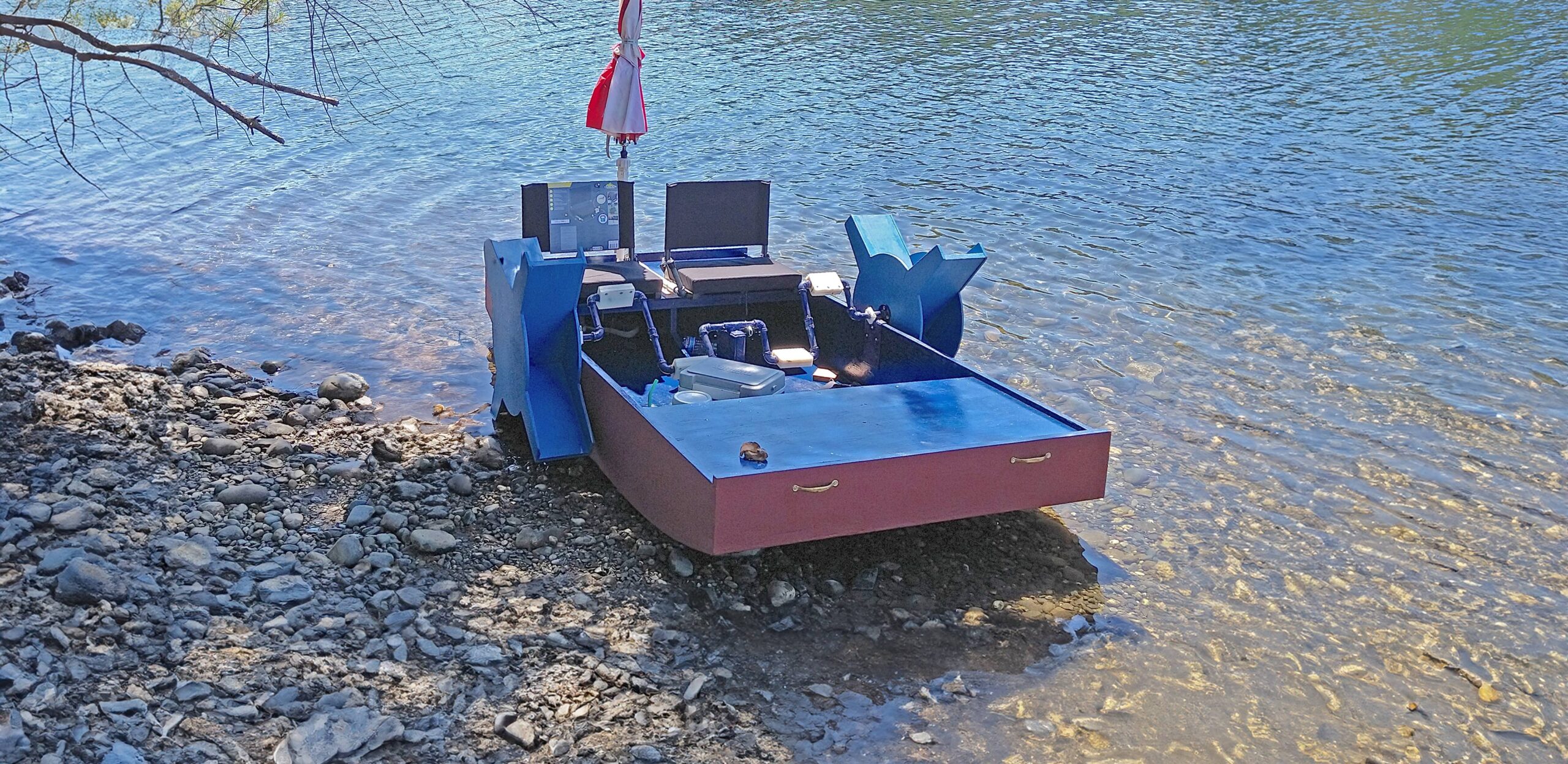 The Paddle Wheel Boat