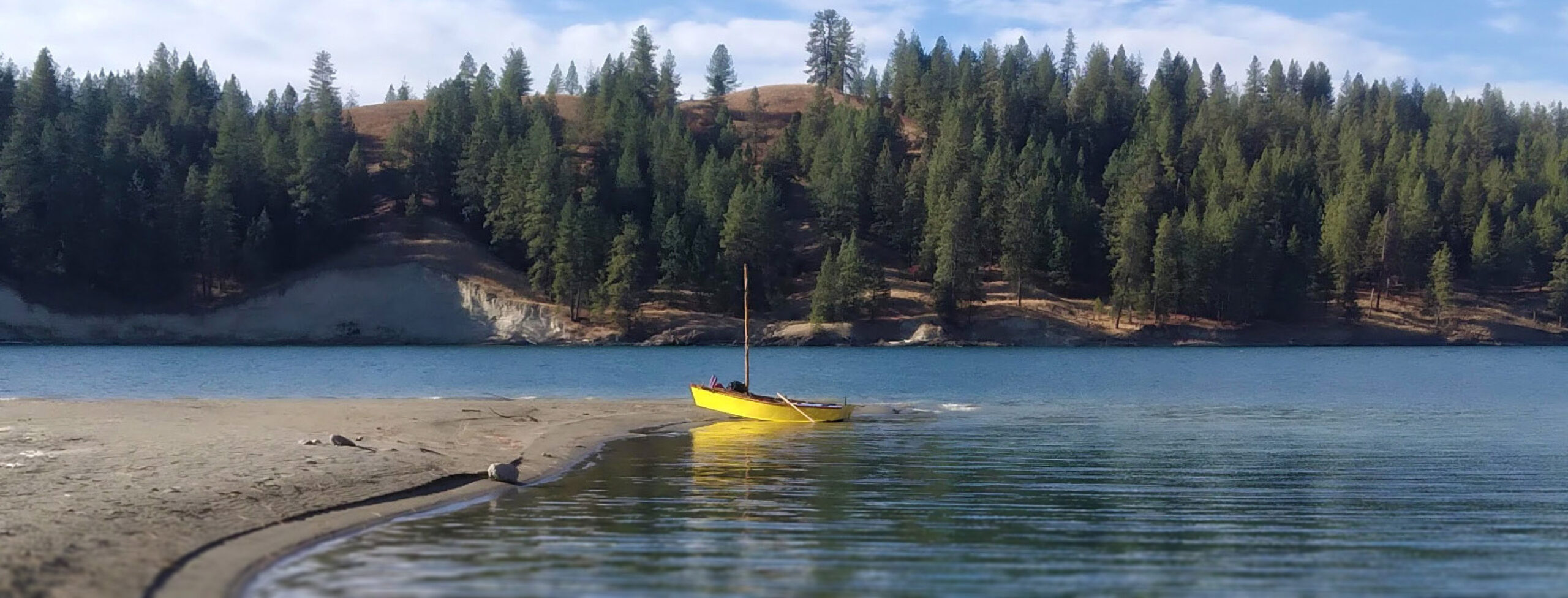 Sailing on Lake Roosevelt