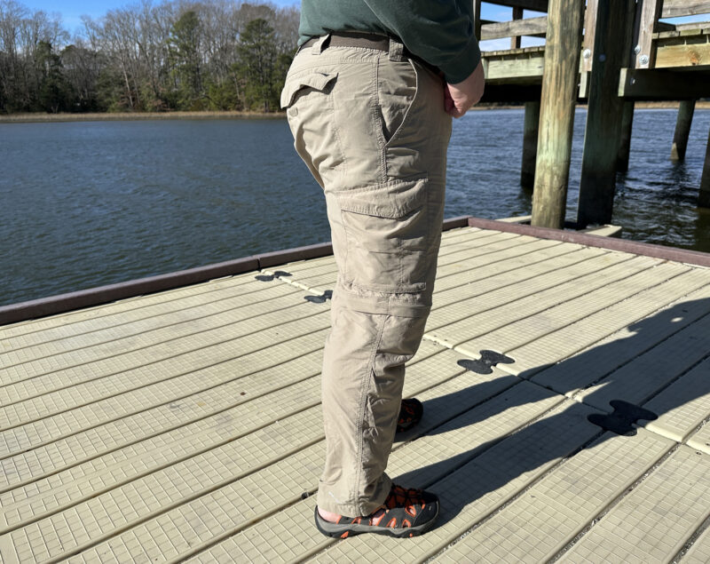 Columbia Silver Ridge pants as full-length pants