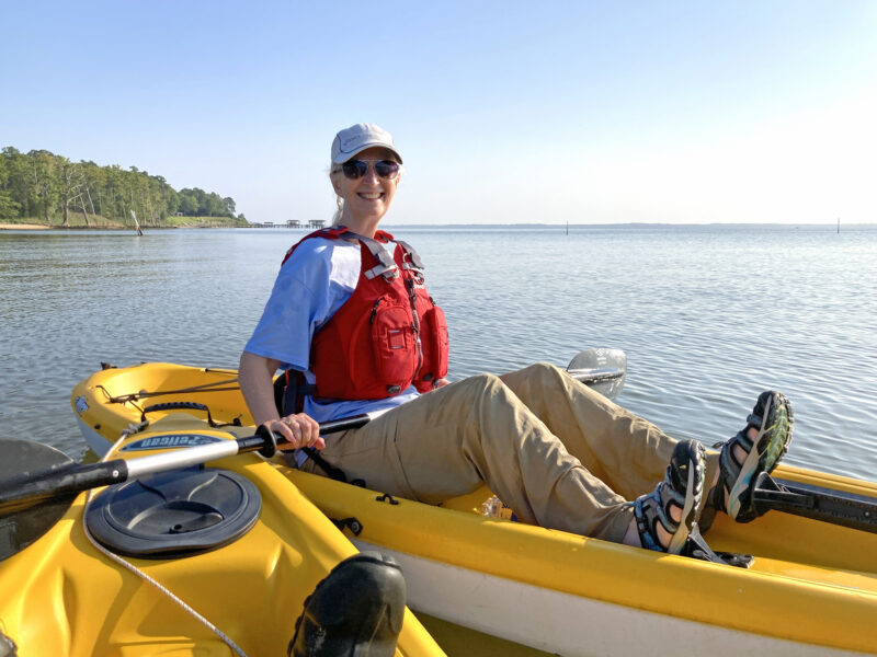 Columbia Silver Ridge pants come in women’s sizes as well as men’s.