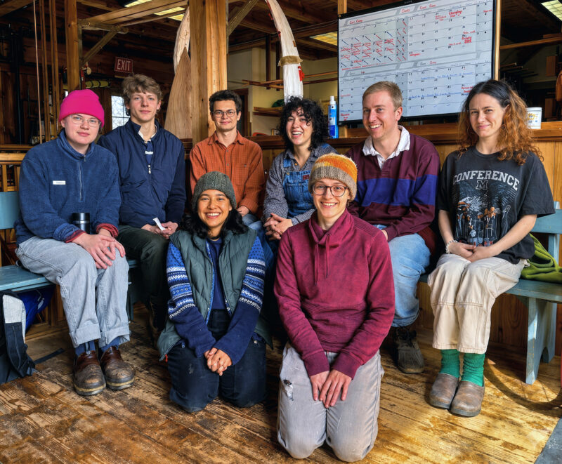 The Carpenter’s Boat Shop 2026 Apprentices.
