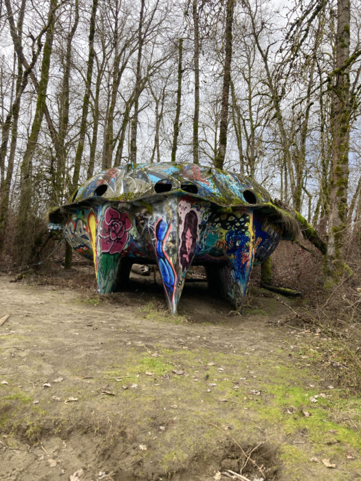 Sauvie Island UFO.