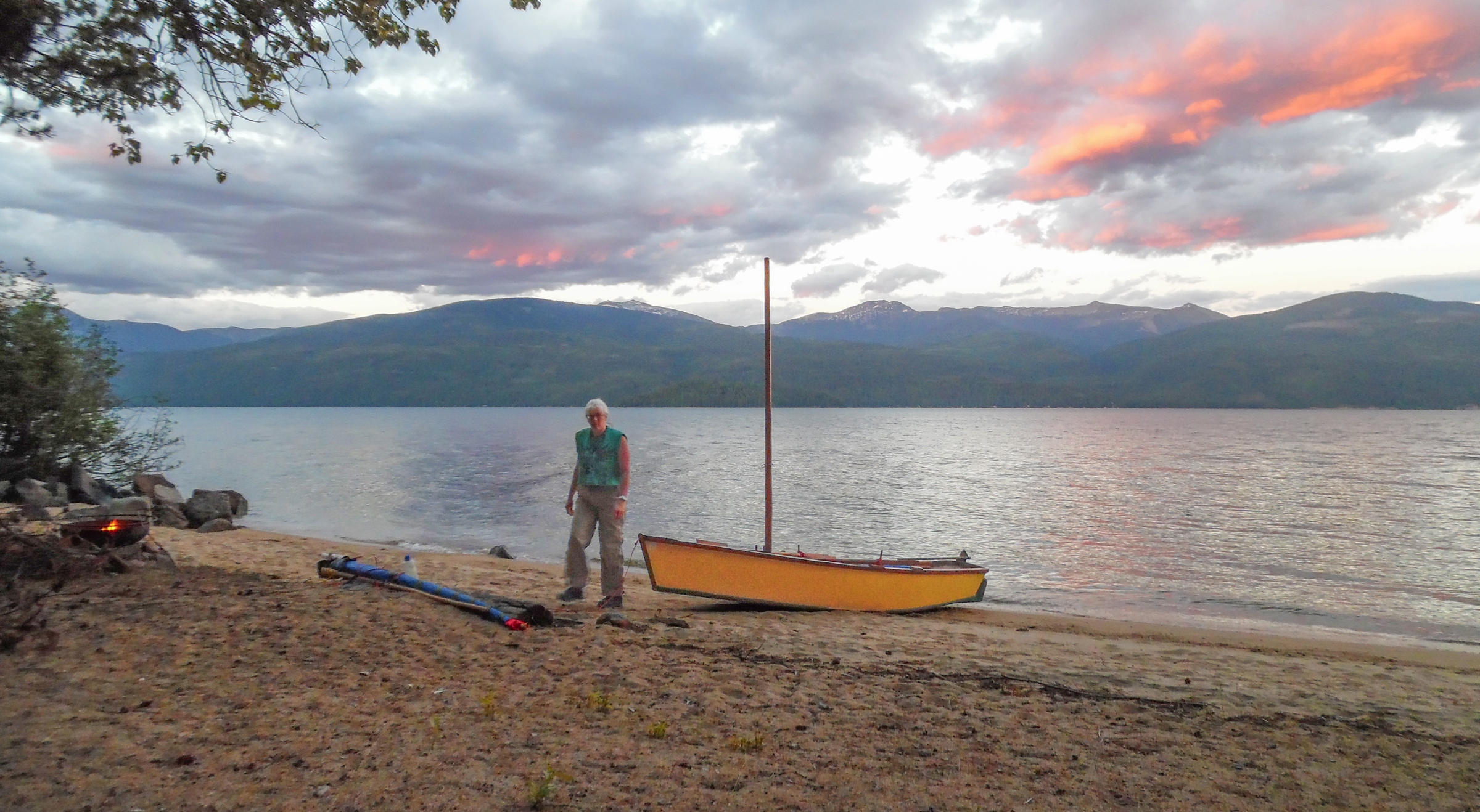 Priest Lake in a Skiff